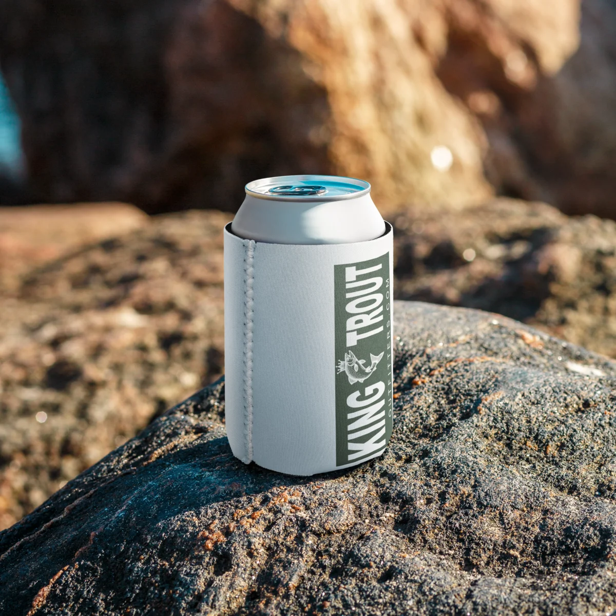 Fishing Beer Koozie – Camp Edition
