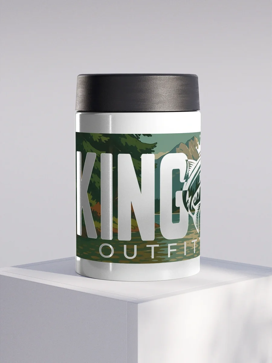 King Trout Outfitters Beer Thermos